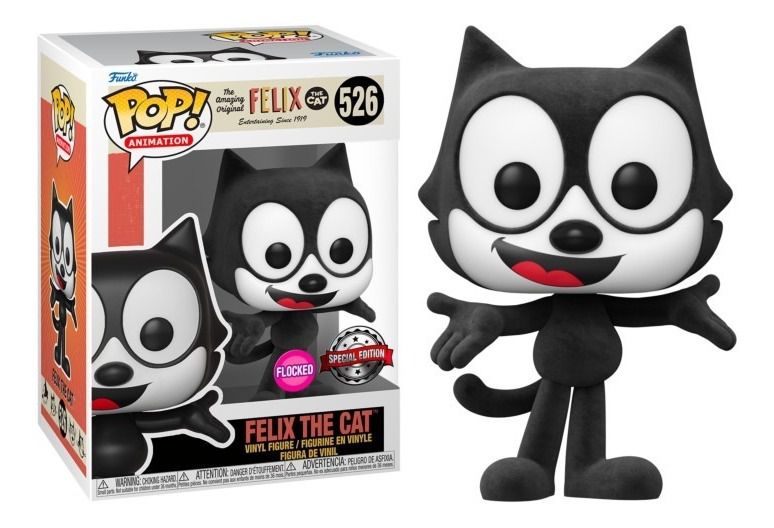 Funko Pop! Animation Felix The Cat 526 Exclusivo Flocked