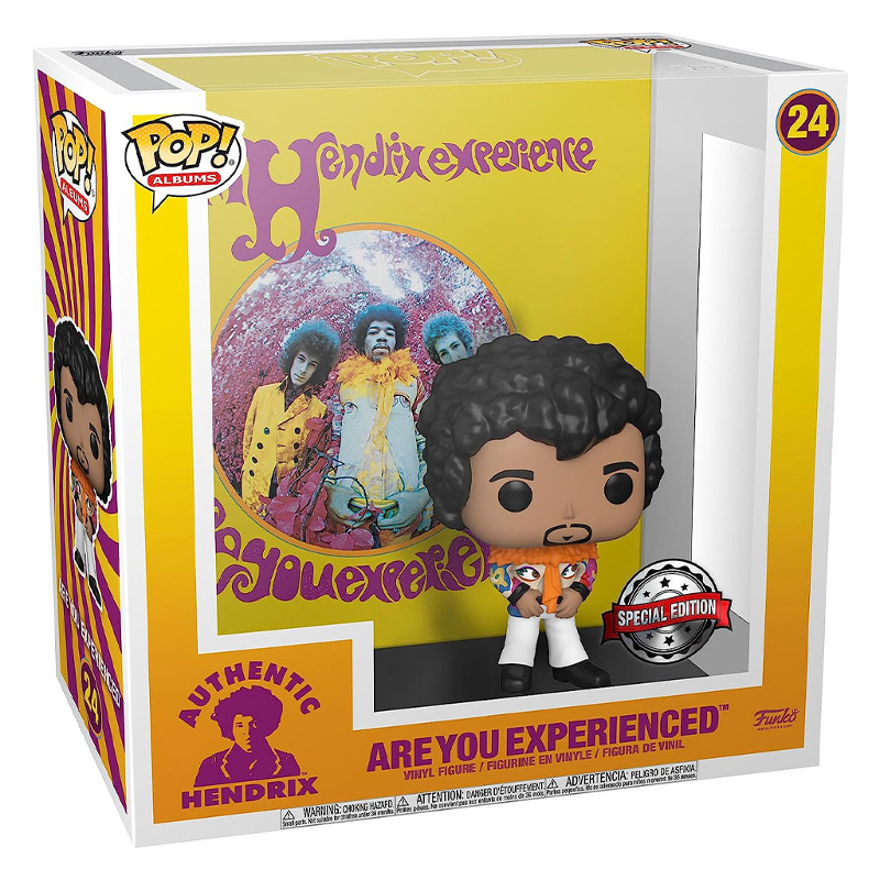 Funko Pop! Albums Rocks Jimi Hendrix 24 Exclusivo Original - Moça