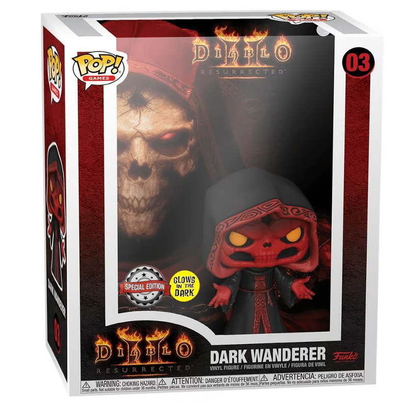 Funko Pop! Albums Games Diablo Dark Wanderer 03 Exclusivo Glow