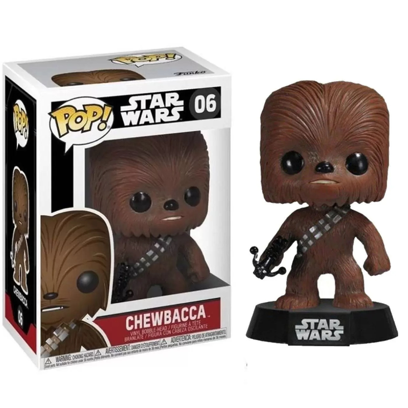 Funko Pop! Star Wars Chewbacca 06 Original Colecionavel - Moça do