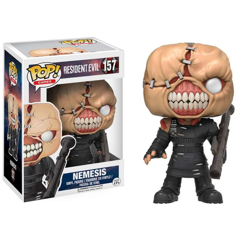 Funko Pop! Games Resident Evil Nemesis 157 Original Colecionavel