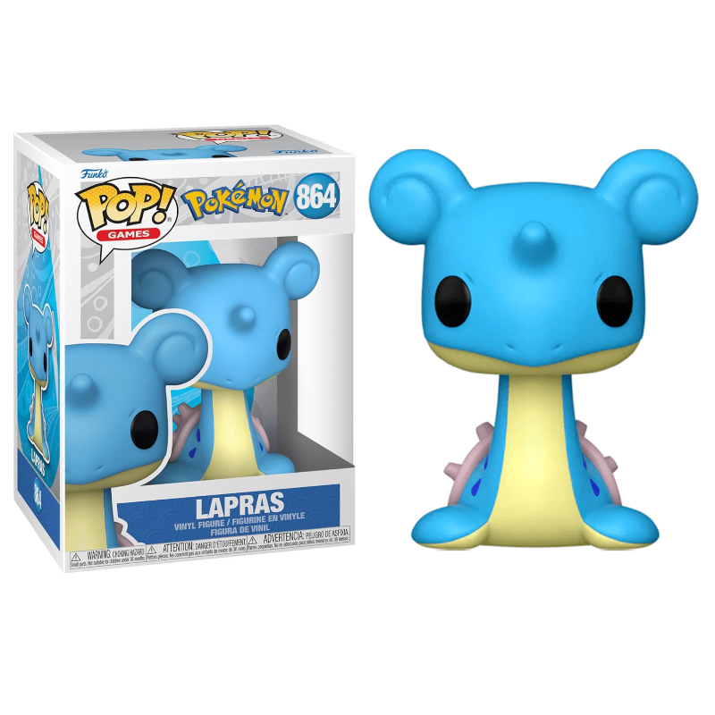 Funko Pop! Games Pokemon Lapras 864 Original Colecionavel - Moça