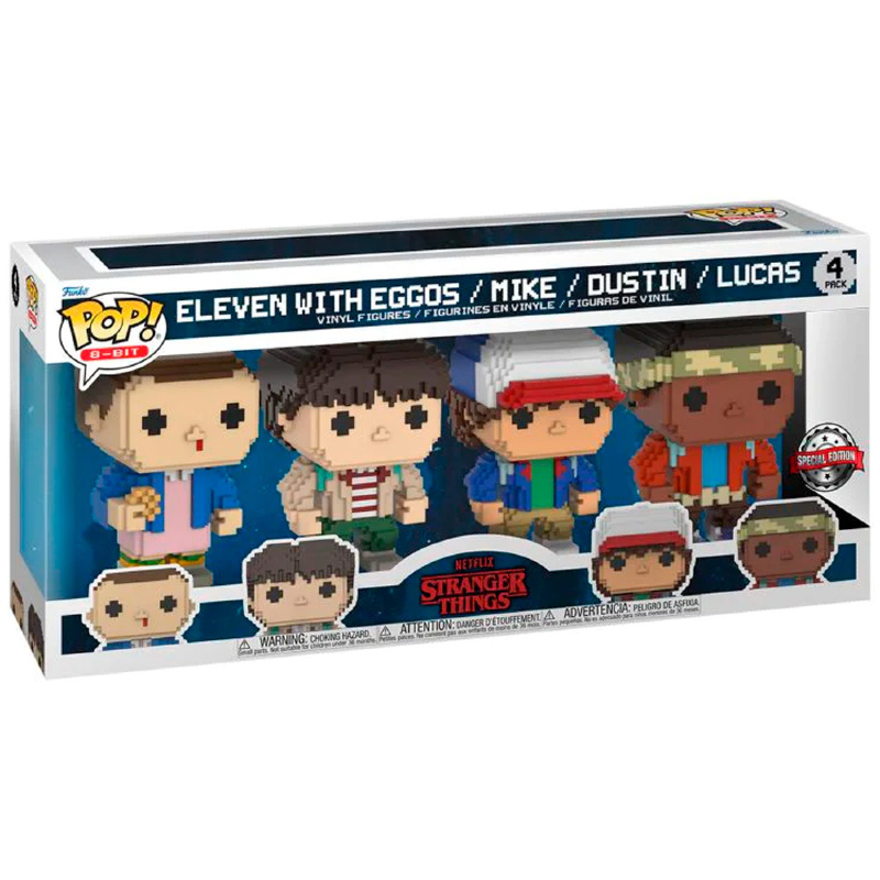 Funko Pop! Television Stranger Things Eleven Mike Dustin Lucas 4