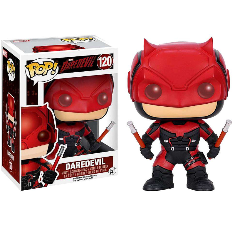 アメコミ FUNKO POP DAREDEVIL 120 Funko Pop! Marvel Demolidor / Daredevil 120 Vaulted Original