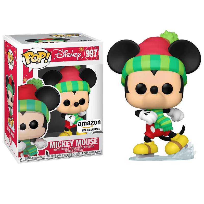 Funko Pop Disney Mickey Mouse Holiday 997 Exclusivo Original