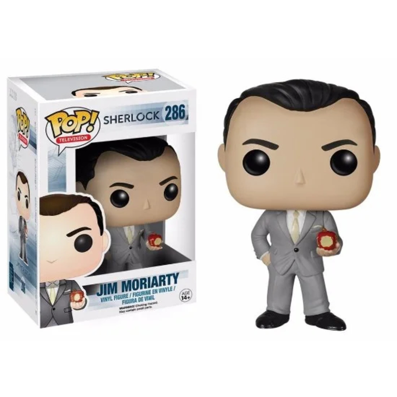 Funko Pop! Television Sherlock Holmes Jim Moriarty 286 Original