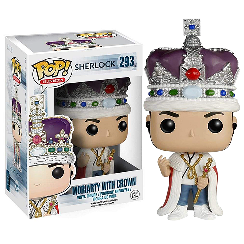 Funko Pop! Television Sherlock Holmes Moriarty With Crown 293
