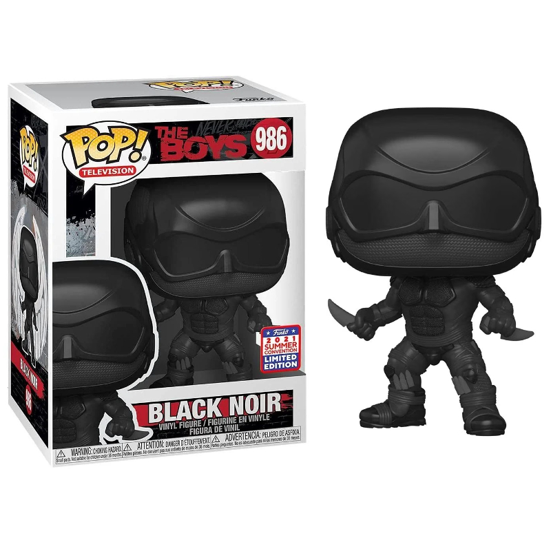 Funko Pop! Television The Boys Black Noir 986 Exclusivo Original