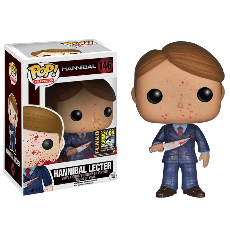 Funko Pop! Television Hannibal Lecter 146 Exclusivo 1500 Pcs 2014