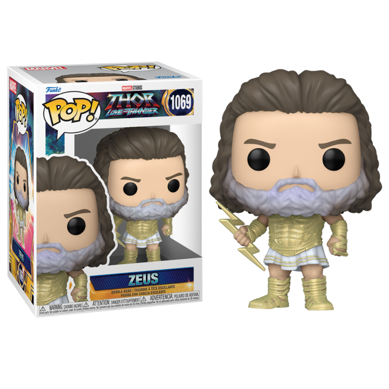 Funko Pop! Marvel Zeus 1069 Original Colecionavel - Moça do Pop