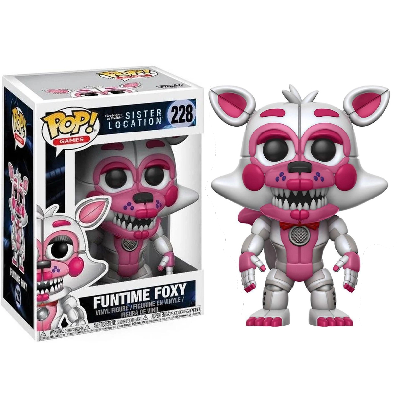 Funko Pop! Games Five Nights At Freddy's Nightmare Foxy 214 Original - Moça  do Pop - Funko Pop é aqui!