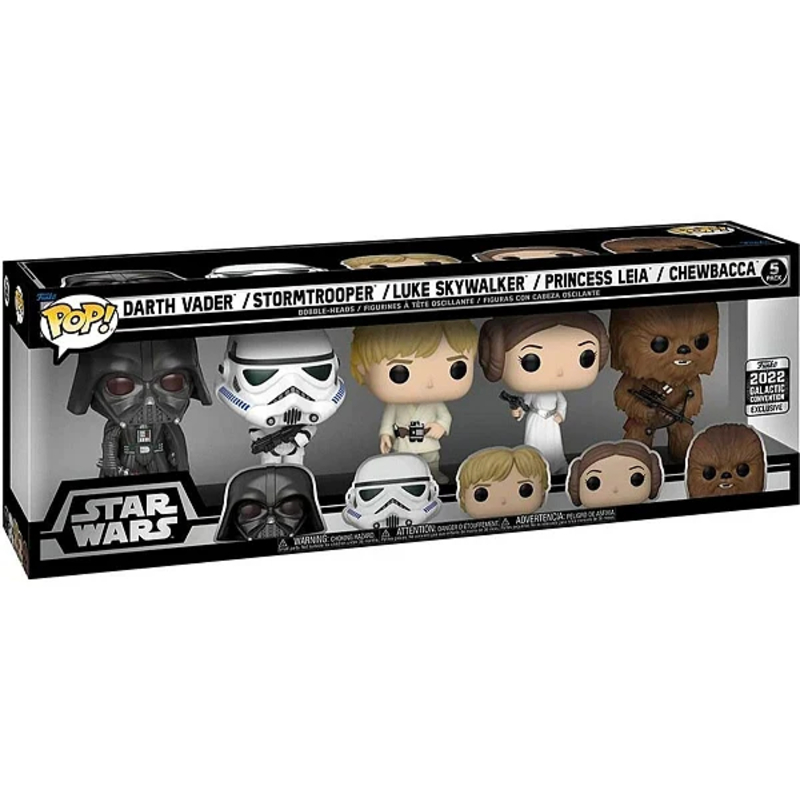 Funko Pop! Television Star Wars 5 Pack Exclusivo 2022 Original
