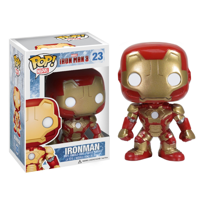 Funko Pop! Marvel Iron Man 3 Iron Man 23 Original Colecionavel