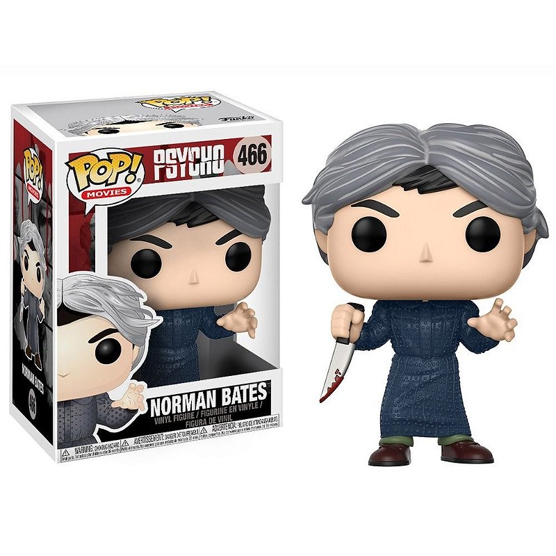 Funko Pop! Filme Terror Psycho Norman Bates 466 Original