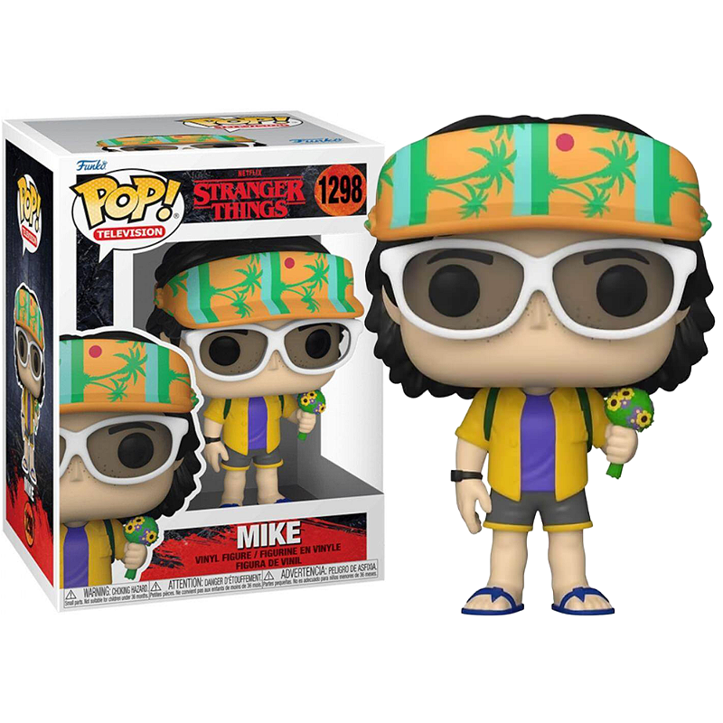 Funko Pop! Stranger Things Mike 1298 Original Colecionavel - Moça