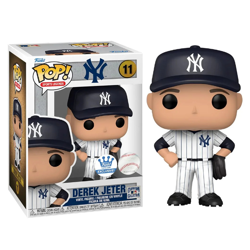 FunkoPop! MLB Baseball Derek Jeter 11 Exclusivo Original