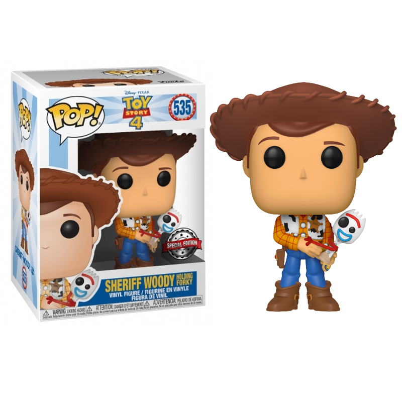 Funko Pop! Disney Toy Story Sheriff Woody 535 Exclusivo Original