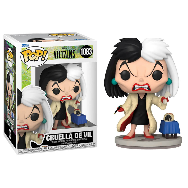 Funko Pop! Disney Villains Cruella De Vil 1083 Original