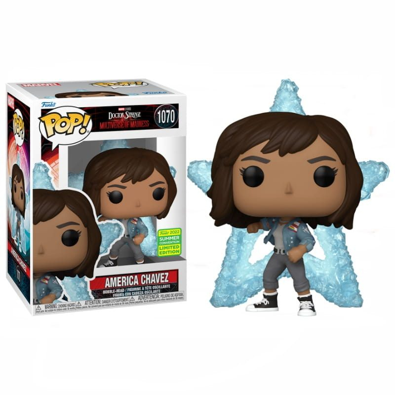Funko Pop! Marvel Doutor Estranho / Doctor Strange America Chavez