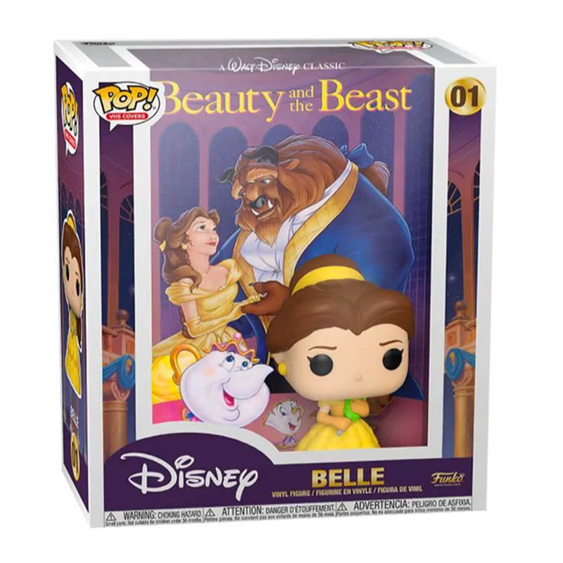 Funko Pop! Vhs Covers Disney A Bela e A Fera Belle 01