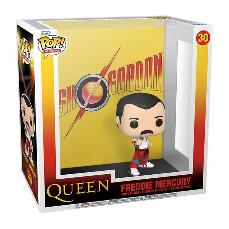Funko Pop! Albums Rocks Queen Flash Gordon Freddie Mercury 30