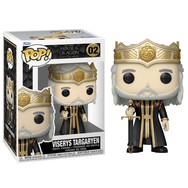 Funko Pop! Television House Of The Dragon / A Casa do Dragão Viserys Targaryen 02