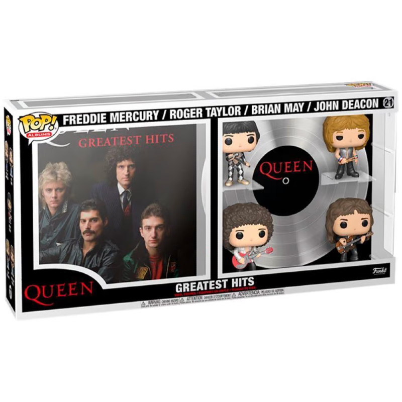 Funko Pop! Albums Rocks Queen Freddie Greatest Hits 21 Exclusivo