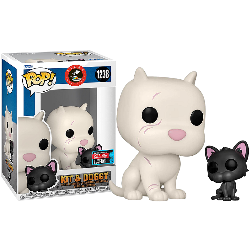 Funko Pop! Pixar Shorts Kit & Doggy 1238 Exclusivo Original - Moça