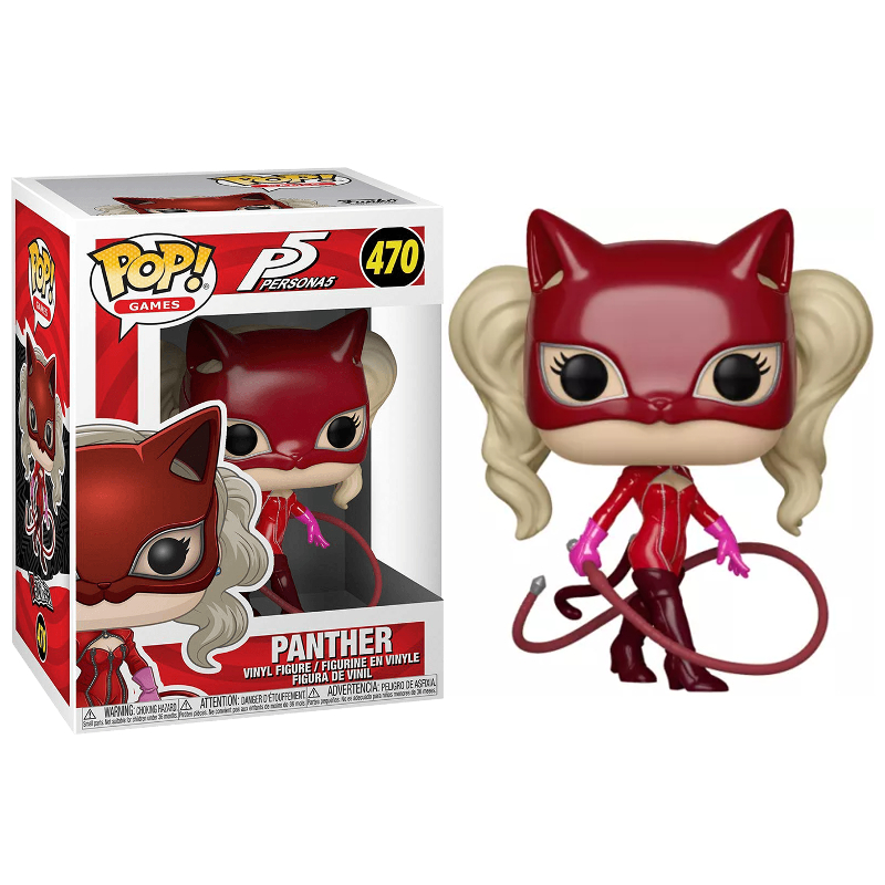 Funko Pop! Games Persona 5 Panther 470 Original Colecionavel
