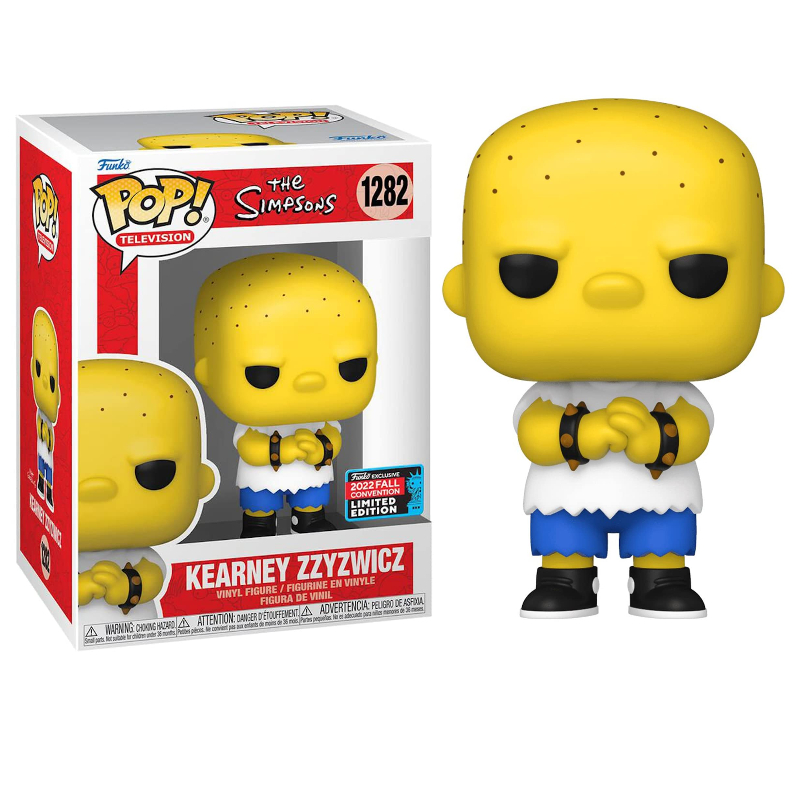 Funko Pop! The Simpsons Kearney Zzyzwicz 1282 Exclusivo Original