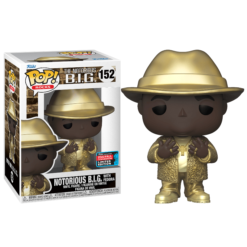 【新品未開封】【限定】FUNKO POP ビギー Noutrious B.I.G Funko Pop! Rocks The Notorious BIG 152 Exclusivo - Moça do Pop