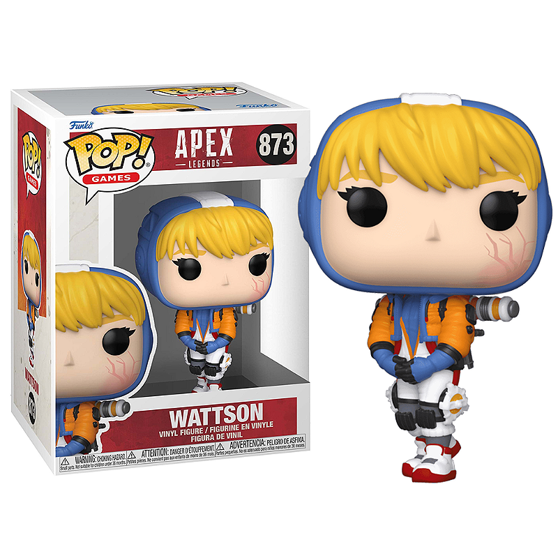 Funko Pop! Apex Legends Wattson 873 Original Colecionavel - Moça