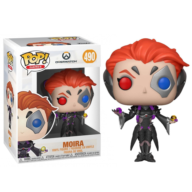 Funko Pop! Games Overwatch Moira 490 Original Colecionavel - Moça