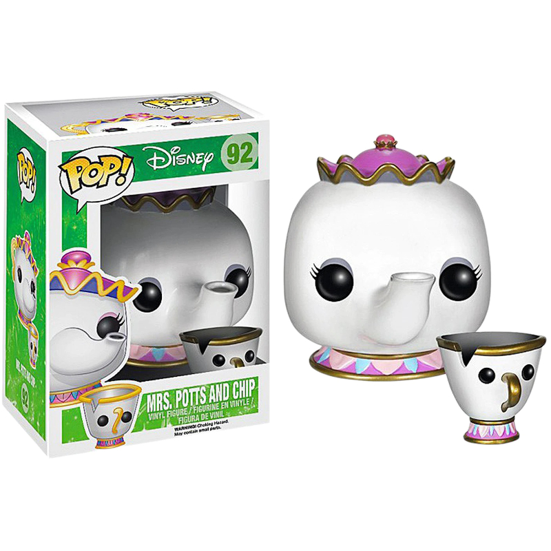 Funko Pop! Disney A Bela e A Fera Mrs Potts And Chip 92