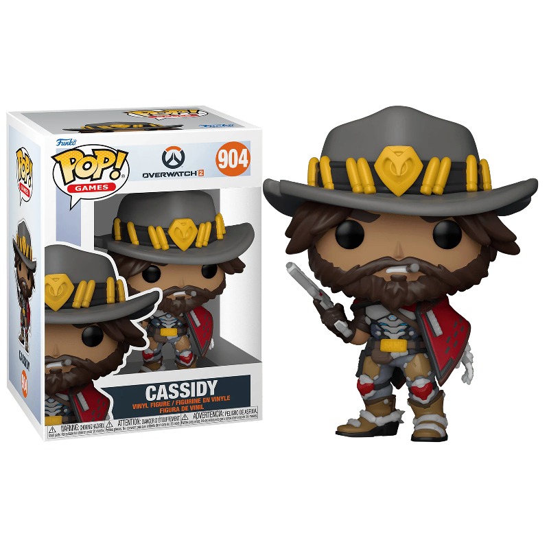 Funko Pop! Games Overwatch 2 Cassidy 904 Original Colecionavel