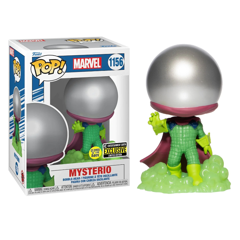 Funko Pop! Marvel Mysterio 616 1156 Exclusivo Glow Original - Moça