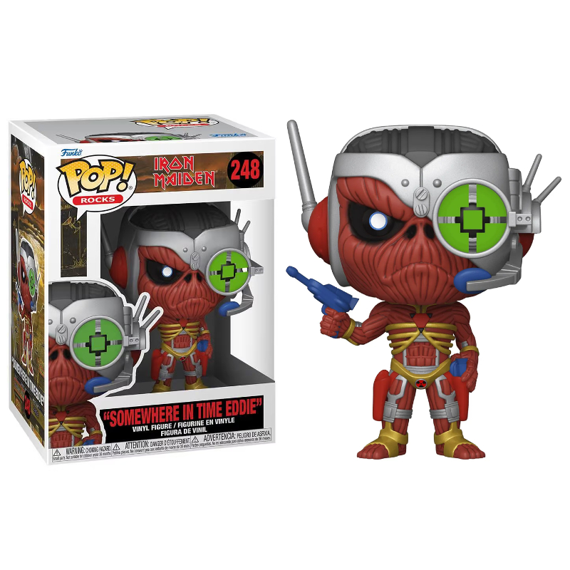 Funko Pop! Rocks Iron Maiden Somewhere In Time Eddie 248 Original