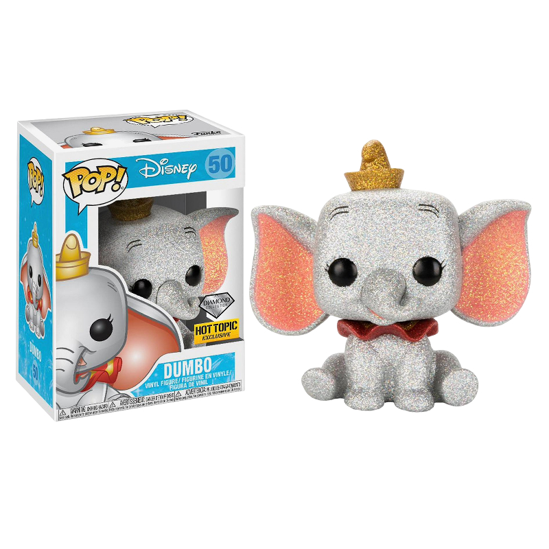 POP ダンボ Funko Pop! Disney Diamond #50 Funko Pop! Disney Dumbo 50 Exclusivo Diamond Original Colecionavel