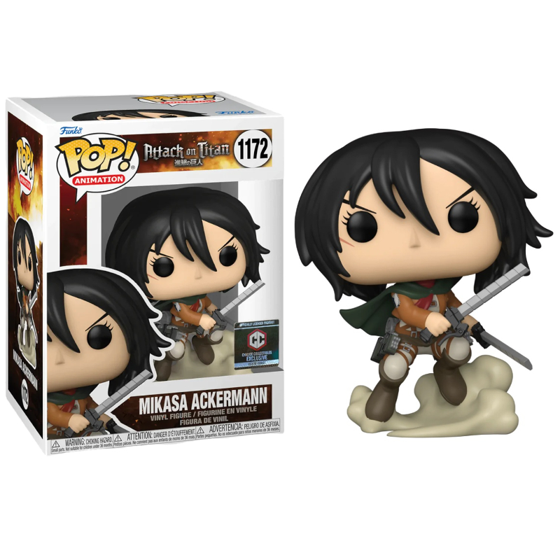 Funko Pop! Animation Attack On Titan Mikasa 1172 Exclusivo