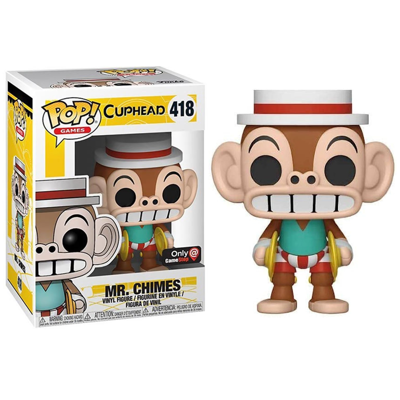 Funko Pop Games Cuphead Mr. Chimes 418 Exclusivo Original