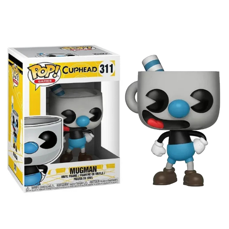 Funko Pop! Games Cuphead Mugman 311 Original Colecionavel - Moça