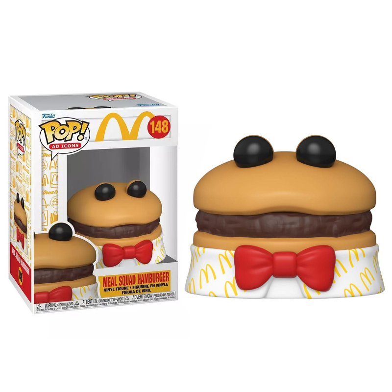 Funko Pop! Ad Icons McDonalds Meal Squad Hamburguer 148