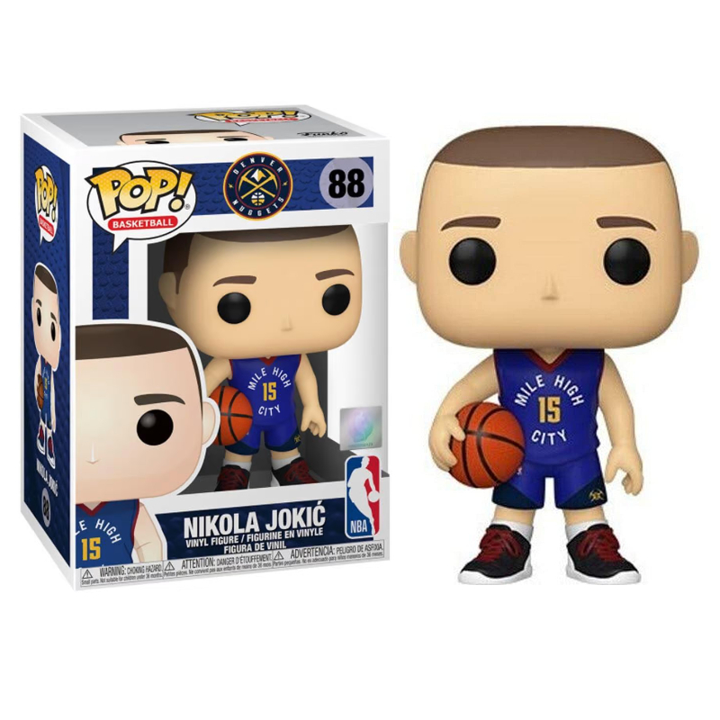 Funko Pop! Basketball NBA Nikola Jokic 88 Original Colecionavel