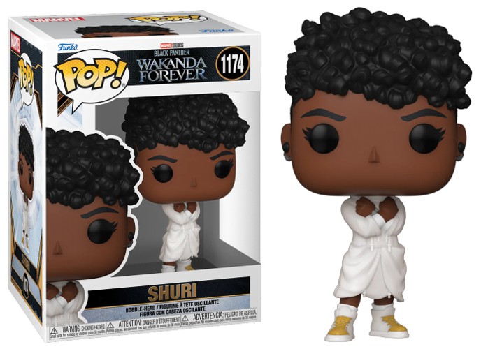 Funko Pop! Black Panther Wakanda Forever Shuri 1174 Original Funko Pop! Black Panther Wakanda Forever Shuri 1174 Original