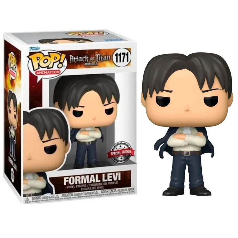 Funko Pop! Animation Attack Of Titan Formal Levi 1171 Exclusivo