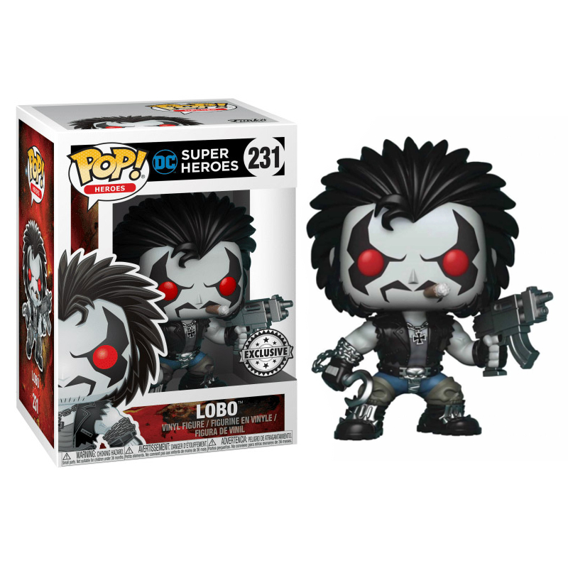 Funko Pop! Dc Comics Lobo 231 Exclusivo Original Colecionavel