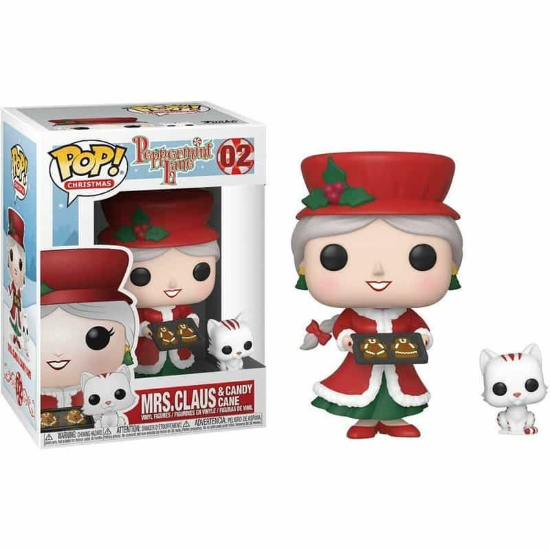 Funko Pop! Merry Christmas Natal Mrs. Claus & Candy Cane 02 Original - Moça  do Pop - Funko Pop é aqui!