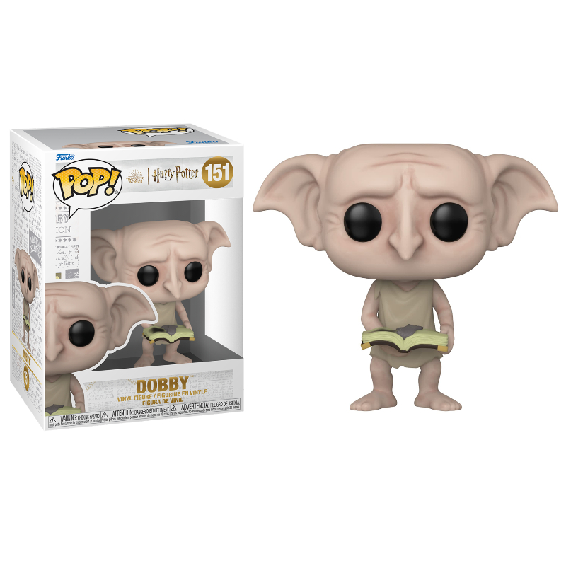 Funko Pop Dobby 17 Filme Harry Potter Boneco Filme Colecionável em