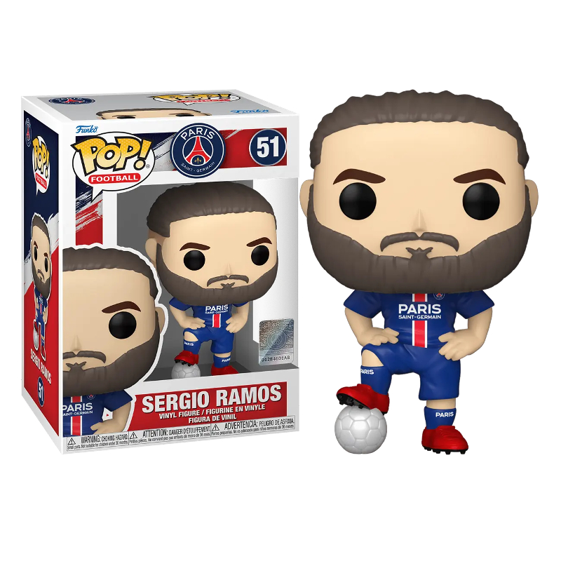 Funko Pop! Football Futebol Paris Saint Germain Sergio Ramos 51
