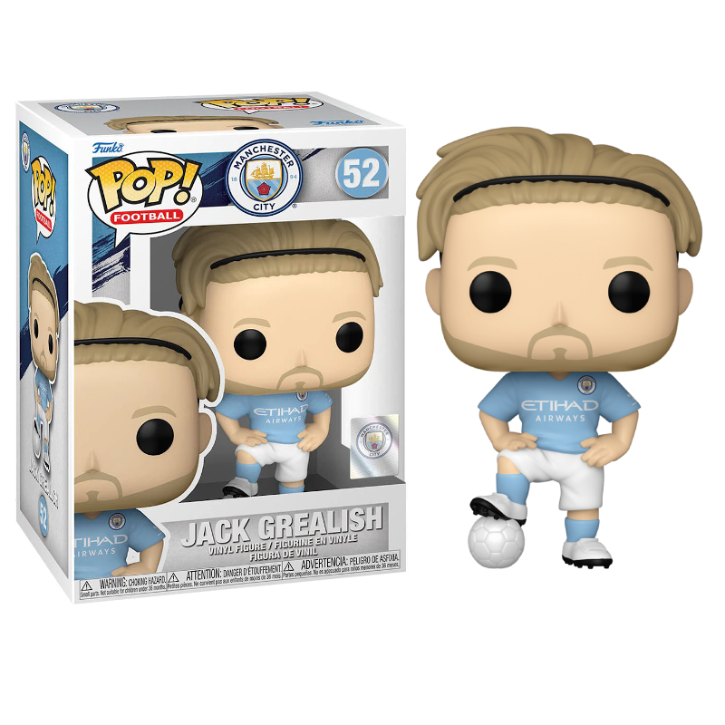 Funko Pop! Football Futebol Manchester City Jack Grealish 52